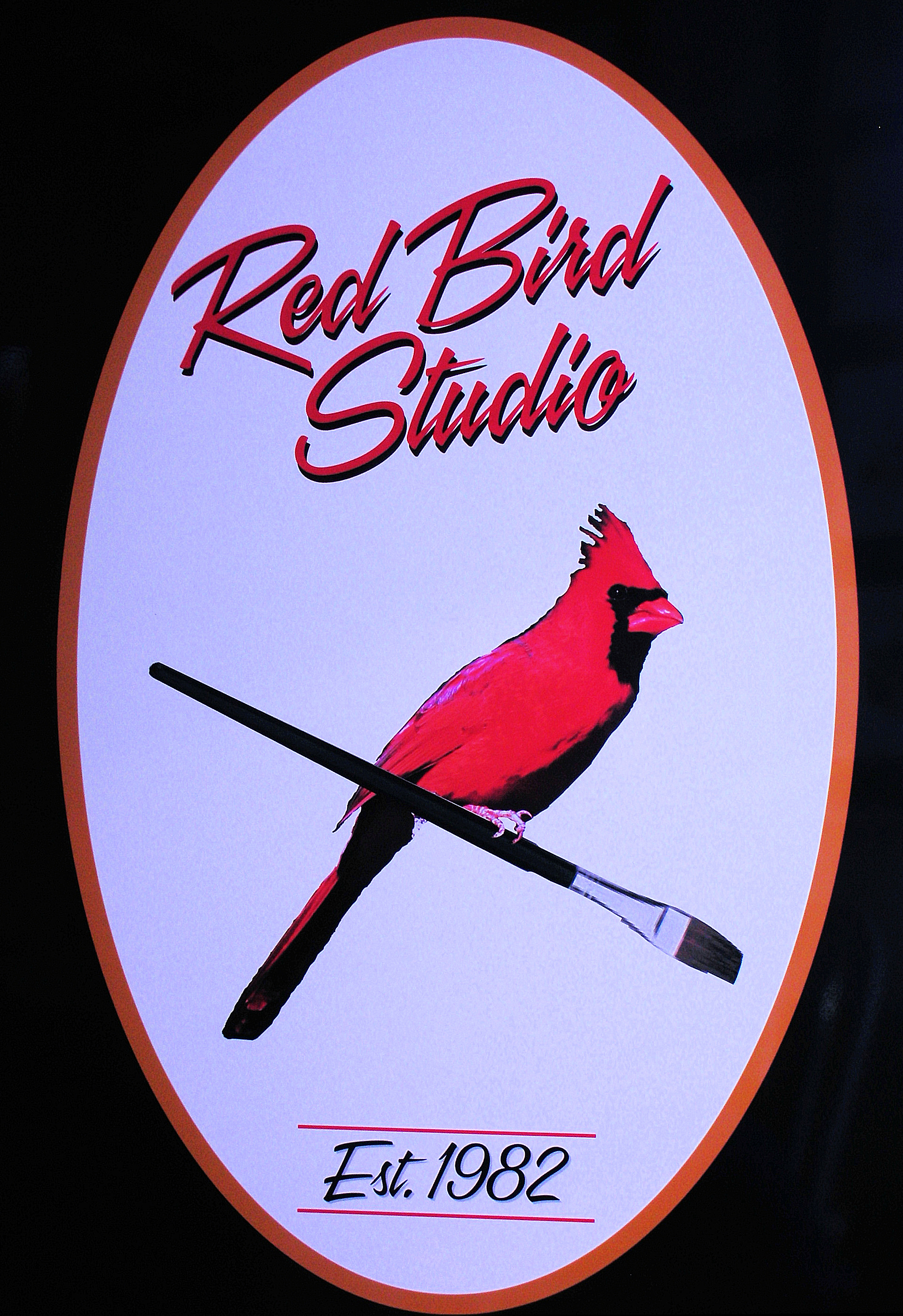 Red Bird Studio Logo - Sign 2009